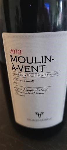 Beaujolais Moulin-à-vent Georges Dubœuf 2018