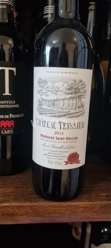 Burdeos Montagne-Saint-Émilion Château Teyssier 2014