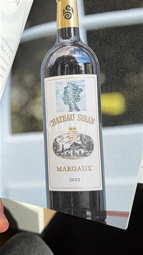 Bordeaux Margaux Château Siran 2022