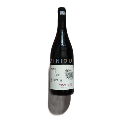 Vin Rouge sec Note De Sol Domaine Vignobles Et s Du Rhône 2023 France Vallée du Rhône Vinsobres AOC