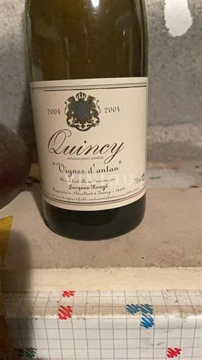 Loirevallei Quincy Jacques Rouzé Vignes d'antan 2004