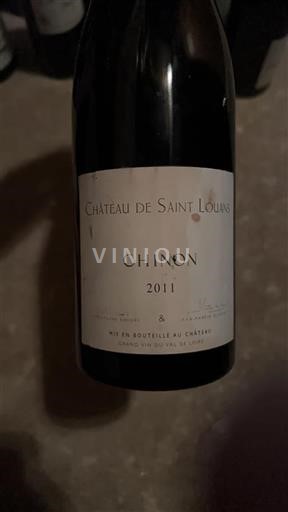 Loiredalen Chinon Château Saint Louans 2011