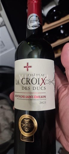 Bordeaux Montagne-saint-émilion Château La Croix Des Ducs 2021