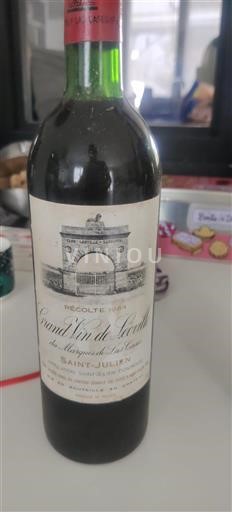 Burdeos Saint-Julien Château Léoville Las Cases Grand Vin de Léoville du Marquis de Las Cases 1984