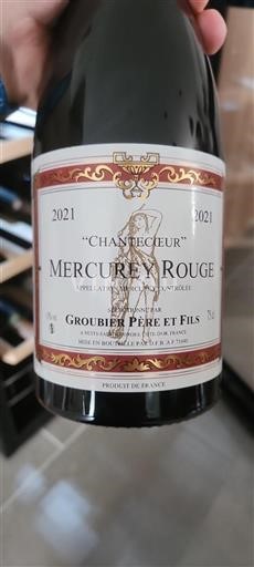 Borgoña Mercurey Groubier Père Et Fils Chanteceur 2021