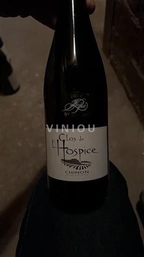 Loiren laakso Chinon Clos De L'hospice 2012