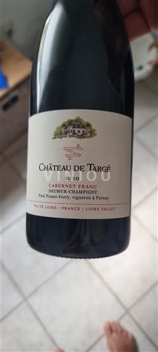 Vallée de la Loire Saumur-champigny Château Targé 2020