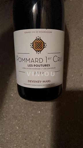Bourgogne Pommard Premier Cru Deveneymars Les Poutures 2019