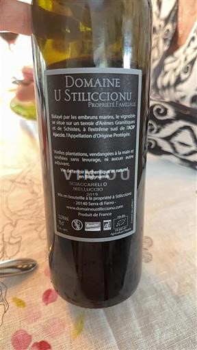 Corse Ajaccio Domaine U Stiliccionu 2019