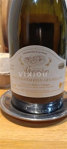 Rhônen laakso Määrittelemätön Domaine Gigondan 2017