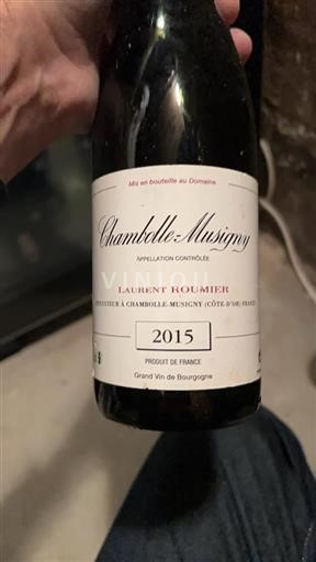 Borgoña Chambolle-Musigny Grand Cru Laurent Roumier 2015