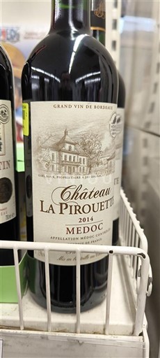 Bordeaux Médoc Cru Bourgeois Château La Pirouette 2014