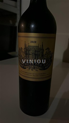 Bordeaux Margaux Château Palmer Alter Ego de Château Palmer 2020