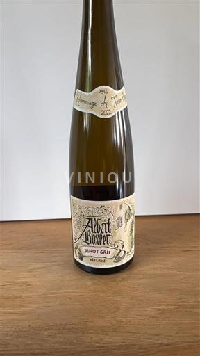 Alsace Pinot Gris Albert Boxler Réserve 2022