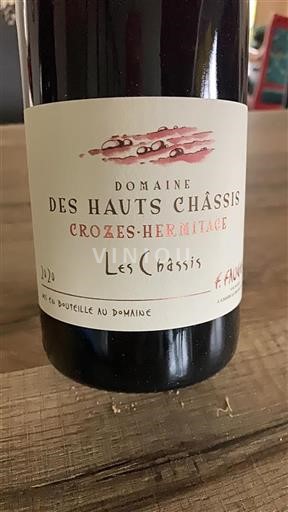 Rhône-dalen Crozes-Hermitage Domaine Des Hauts Châssis Les Châssis 2020