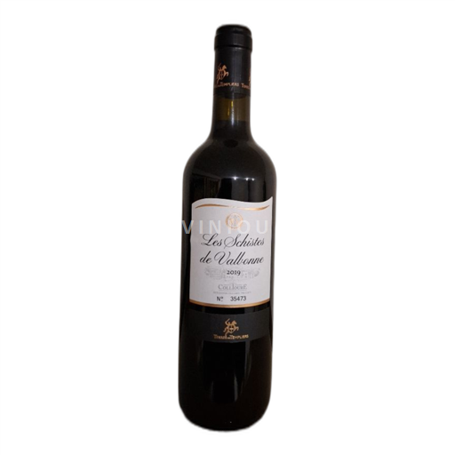 Roussillon Banyuls Terre Des Templiers Schistes de la Valbonne 2019