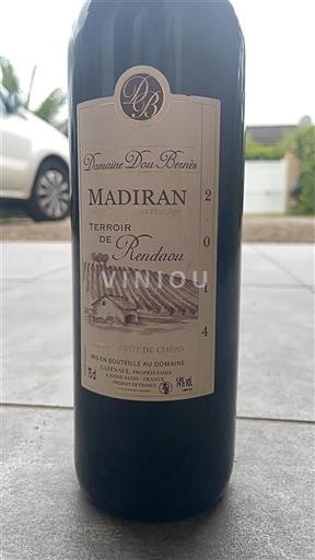 Südwestfrankreich Madiran Domaine Dou Bernès Terroir de Rendaou 2014