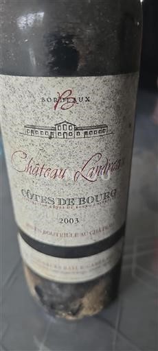 Bordeaux Côtes-de-bourg Château Landreau 2003