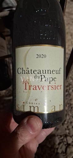 Rhônevallei Châteauneuf-du-Pape Château Simian Le Traversier 2020