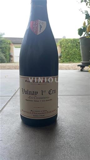 Burgundi Volnay Premier Cru Montheliedouhairetporcheret En Champans 2020