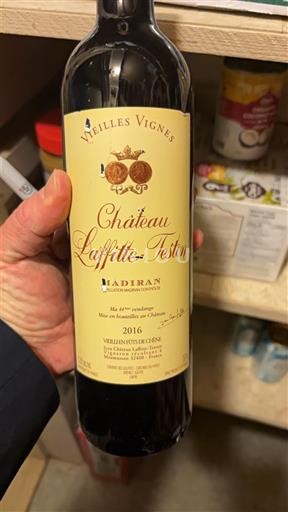 Sud-Ovest Madiran Château Laffitteteston Vieilles Vignes 2016