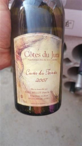 Jura Côtes du Jura Earl Millot Père & Fils du Terroir 2007