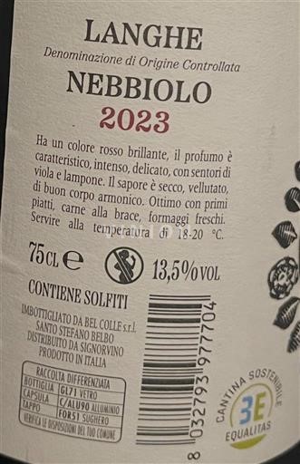 Piemonte Langhe Belcolle 2023