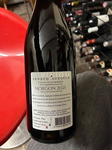 Beaujolais Morgon Arnaud Aucoeur 2021