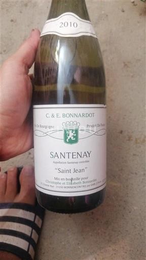 Borgoña Santenay C. & E. Bonnardot Saint Jean 2010