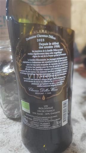 Provence Ikke specificeret Domaine Clarence Dillon Klara 2023