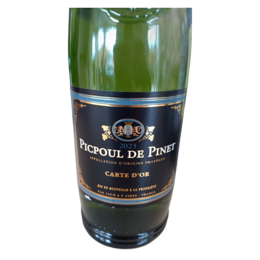 Languedoc Picpoul-de-Pinet Saco Carte d'Or 2023