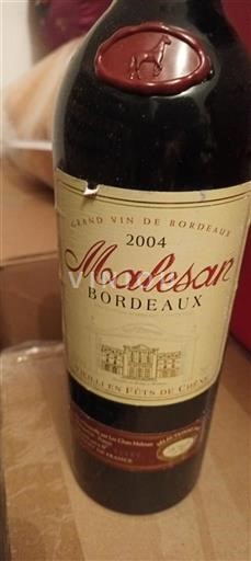 Bordeaux Malesan 2004