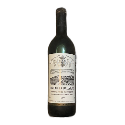 Bordeaux Premières-côtes-de-bordeaux Château La Balesteyre 1989