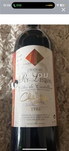 Burdeos No especificado Château Puyl'estang 1986