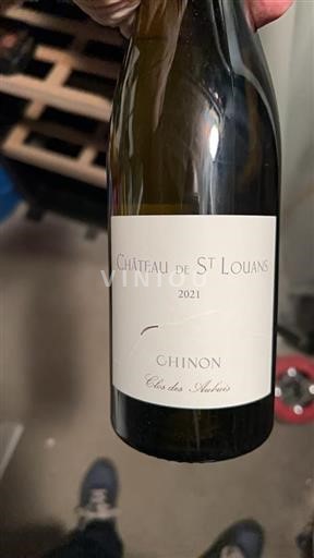 Valle del Loira Chinon Château St Louans Clos des Aubuis 2021