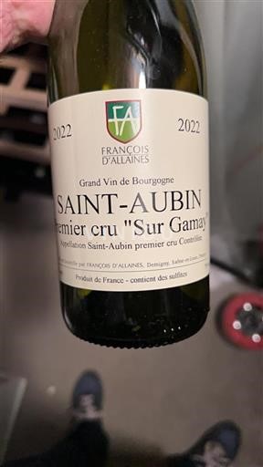 Bourgogne Saint-Aubin Premier Cru François Allaines Sur Gamay 2022