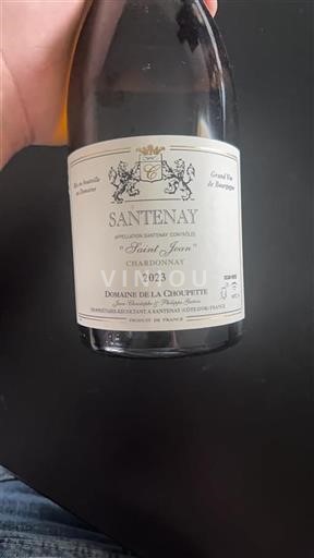 Burgundsko Santenay Domaine La Choupette Saint Jean 2023