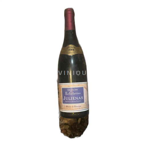 Vin Rouge sec Domaine Des Echelettes 1996 France Beaujolais Juliénas AOC