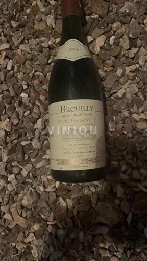 Beaujolais Brouilly Auguste Antonin des Bontées 1998