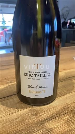 Champagne Eric Taillet Blanc de Meunier Exclusiv'T Icke årgångsbetecknad