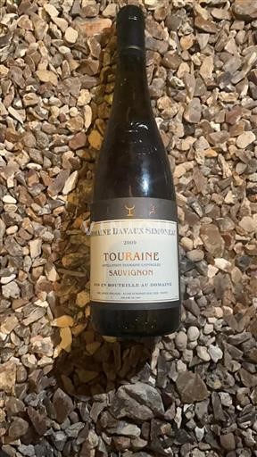 Loire-dalen Touraine Domaine Davaux Simoneau Sauvignon 2009