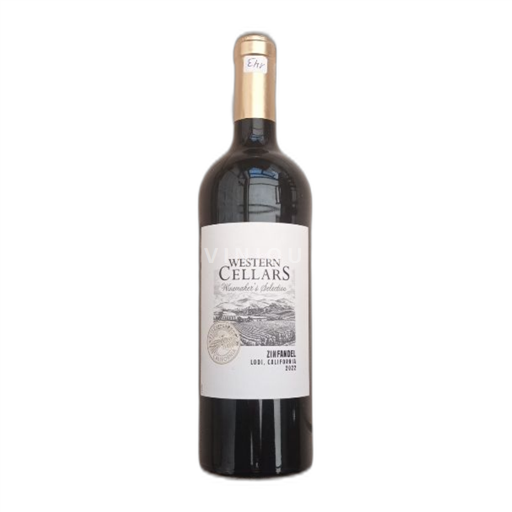 Vùng trồng nho được cấp phép California Lodi Western Cellars Zinfandel Winemaker's Selection 2022