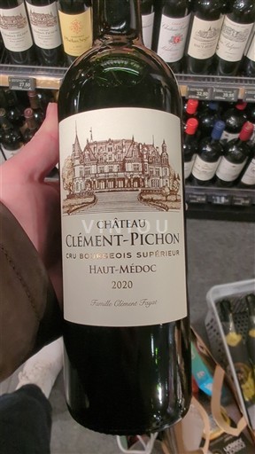 Bordeaux Haut-Médoc Cru Bourgeois Supérieur Château Clémentpichon 2020