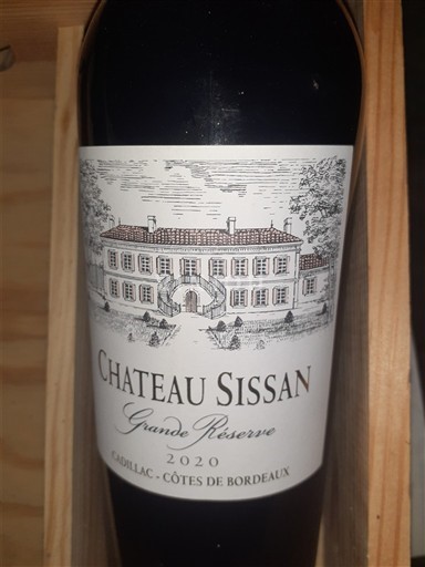 Bordeaux Cadillac-Côtes-de-Bordeaux Château Issan Grande Réserve 2020
