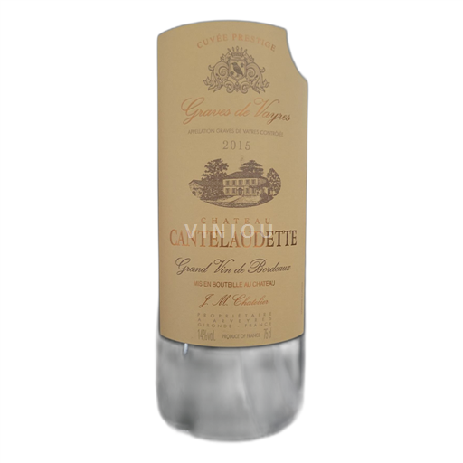 Bordeaux Graves-de-vayres Château Cantelaudette Prestige 2015