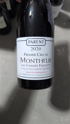 Burgund Monthélie Premier Cru Domaine Parent Les Champs Fulliots 2020