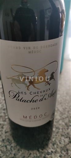 Bordeaux Médoc Château Patache d'Aux Les Chevaux de Patache d'Aux 2020