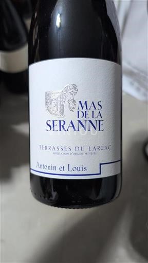 Vin Rouge sec Antonin et Louis Mas de la Serrane 2022 France Languedoc Terrasses-du-larzac AOC