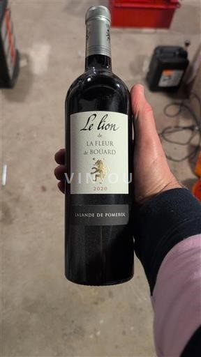 Vin Rouge sec Le Lion La Fleur de Boüard 2020 France Bordeaux Lalande-de-pomerol AOC