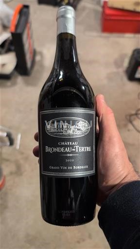 Bordeaux Château Brondeau Du Tertre 2020
